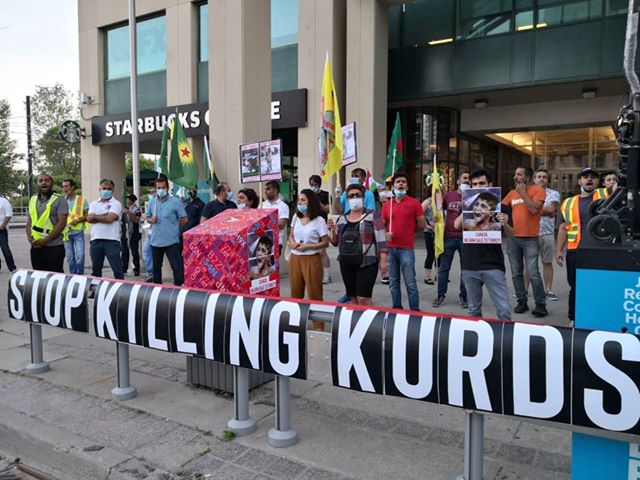 Turkey is attacking Kurdistan, Turkish warplanes are bombing Kurdistan!