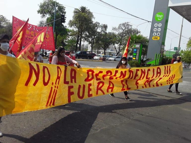 IN PHOTOS: ILPS Latin America protests for National Day to Fight IMF and Indebtedness