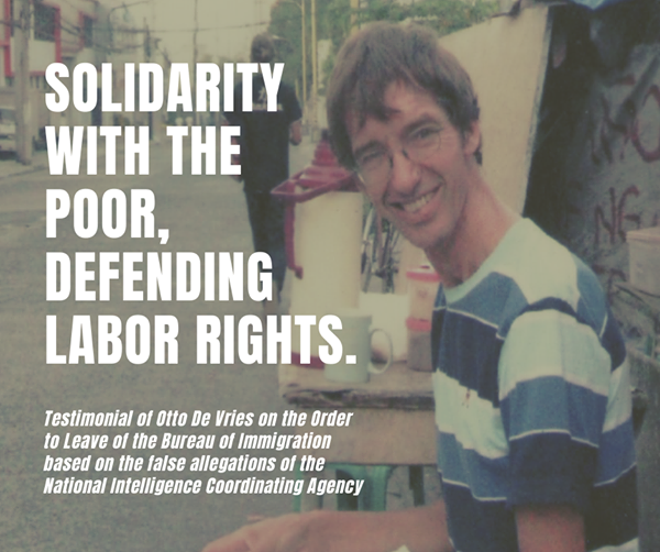 Solidarity with the poor, defending labor rights