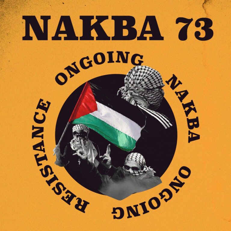 Joint Statement by Palestinians in North America: Nakba 73 – Ongoing Nakba, Ongoing Resistance