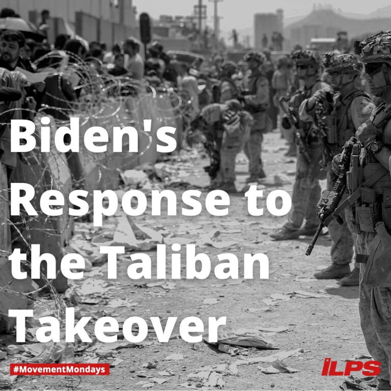 Infographics: Biden’s Response to the Taliban Takeover