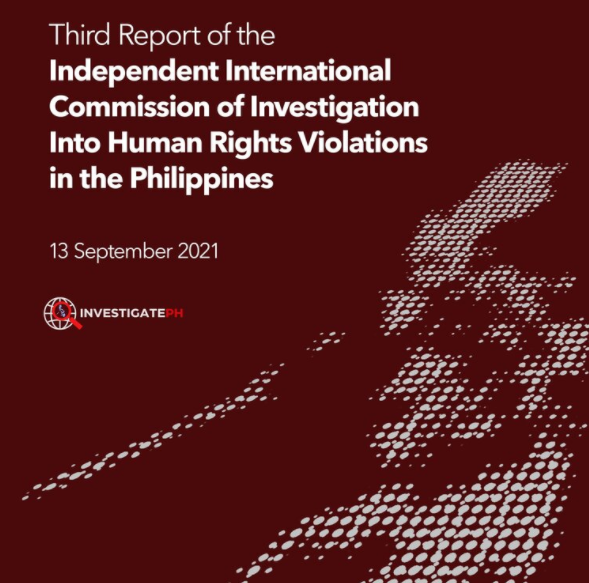 Third Report of the Independent International Commission of Investigation into Human Rights Violations in the Philippines
