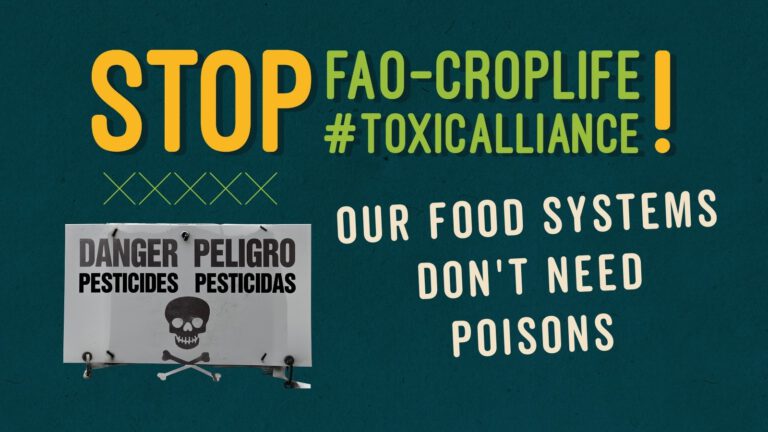 PCFS joins global call to sever FAO-CropLife Alliance
